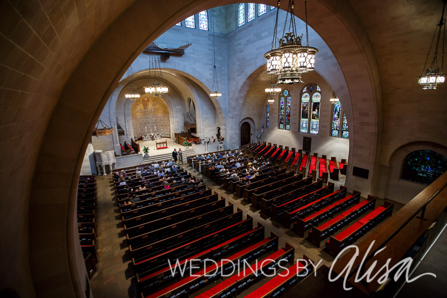 Shadyside Presbyterian Wedding Ceremony in Pittsburgh
